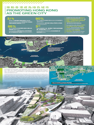 It has been shown at various Green Deck public exhibitions<br/>Exhibition Panel 4<br/><br/>Supported by Arup Hong Kong Limited and Rocco Design Architects Associates Ltd.