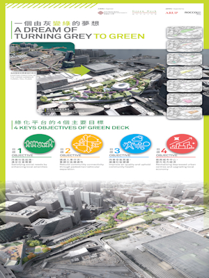 It has been shown at various Green Deck public exhibitions<br/>Exhibition Panel 1<br/><br/>Supported by Arup Hong Kong Limited and Rocco Design Architects Associates Ltd.
